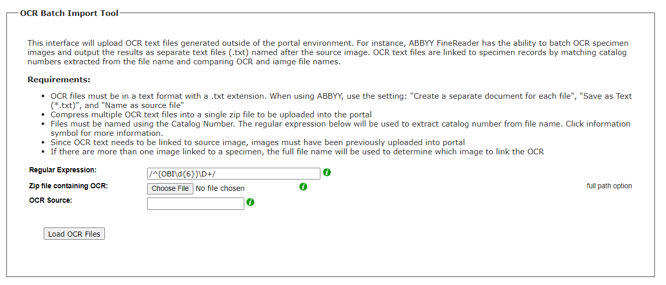 Batch OCR Upload